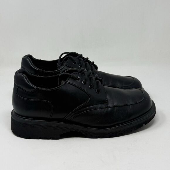Dr. Martens AW004 Oxford Shoes Mens 10 Black Leather Chunky Vintage England main image 7